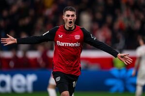 Patrik Schick war Leverkusens Matchwinner gegen Freiburg, © Marius Becker/dpa