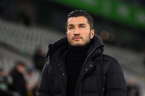 Dortmund-Trainer Nuri Sahin., © Swen Pförtner/dpa