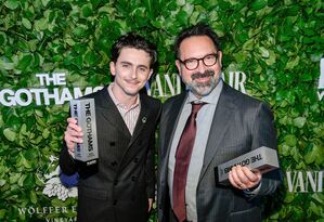 Timothée Chalamet und Regisseur James Mangold bei der Pressetour zu ihrem neuen Film., © Evan Agostini/Invision via AP/dpa