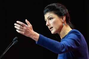 Parteigründerin Sahra Wagenknecht sieht ihre Partei von außen angefeindet. (Archibild), © Hannes P. Albert/dpa