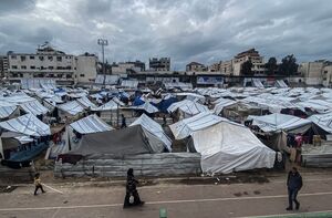 Die humanitäre Lage im Gazastreifen hat sich durch die monatelangen Bombardierungen nochmals dramatisch verschärft. (Archivbild), © Hadi Daoud  Apaimages/APA Images via ZUMA Press Wire/dpa