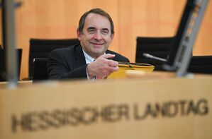 Hessens Finanzminister Alexander Lorz (CDU) will keine Zusammenarbeit mit der AfD nach der Bundestagswahl. (Archivbild), © Arne Dedert/dpa