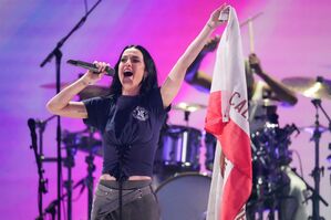 Katy Perry begeistert mit ihren Hits «Roar» und «California Gurls», © Jordan Strauss/Invision/AP/dpa