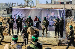 Nach der Freilassung drei weiterer Geiseln durch die islamistische Hamas befinden sich noch 79 Entführte in Gaza. , © Abed Rahim Khatib/dpa