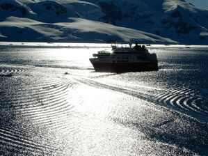 Mittlerweile reisen Schiffe für alle Interessen und Neigungen ins Südpolarmeer., © Ricardo Roura/dpa