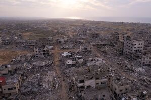 Zerstörungen im Gazastreifen. (Archivbild), © Mohamamd Abu Samra/AP/dpa