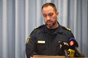 Roberto Eid Forest, Chef der örtlichen Polizei, informierte über die Tat., © Pontus Lundahl/TT/TT News Agency/AP/dpa