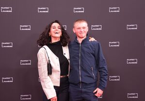 Louise Courvoisier und Clément Faveau beim Filmfest Hamburg (Archivbild). , © Marcus Brandt/dpa