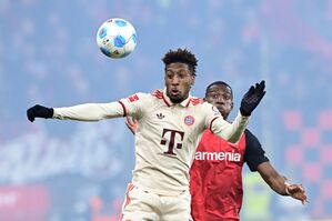 Bayerns Coman blieb blass. , © Federico Gambarini/dpa